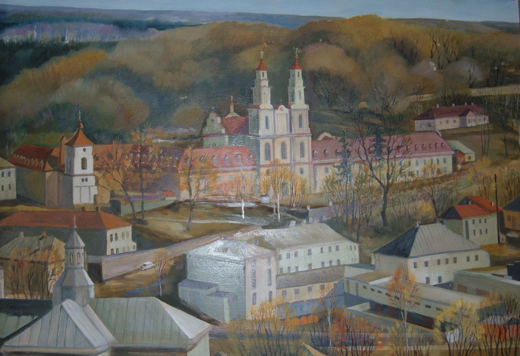 Buczacz - klasztor bazylianów, obraz w Izbie Kresowej TMZZ